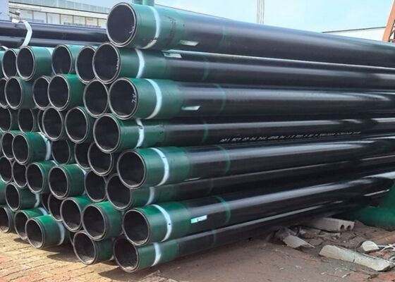 CALIDAD  API5CT N80 L80 P110 Steel Casing Pipe with 2.11mm-300mm Thickness for Water Transport fábrica