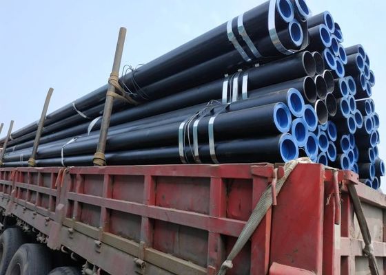 redondo de las tuberías de acero y de tubos de los 6m el 12m ERW para la estructura de la construcción