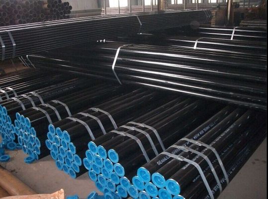 Pipa de acero al carbono sin costura de alta calidad ASTM A53 A106 API 5L GR.B con longitud de 6m