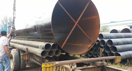 Longitud de tubería de acero laminada en caliente de SAWL SSAW modificada para requisitos particulares para el oleoducto del gas natural y