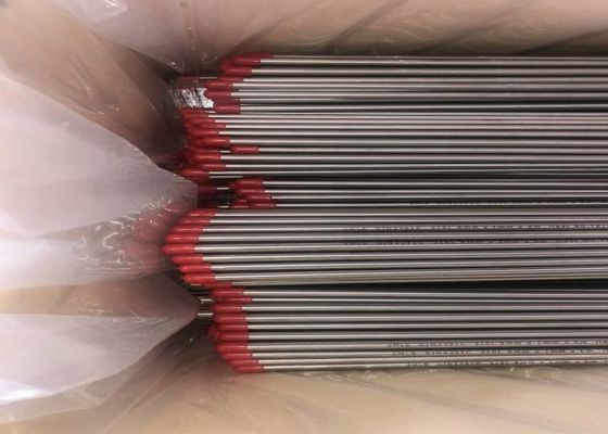 Tubo sin costura de acero inoxidable de forma redonda con norma ASTM A249