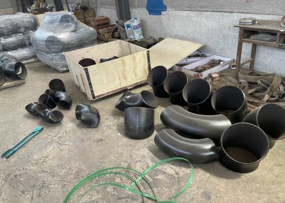 Accesorios de tubos de acero de soporte personalizados ASME B 16.9 con clasificación de presión 600