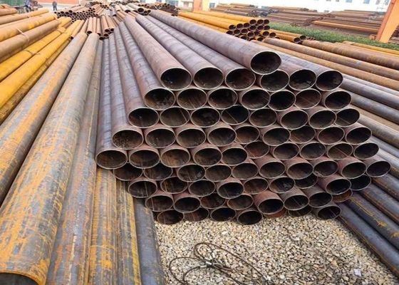Forma de sección redonda tamaño personalizado tubo de acero al carbono sin costuras para tubería de agua