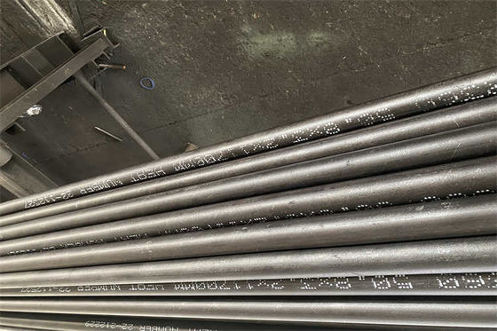 Tubo de intercambiador de calor de acero soplado con arena para aplicaciones industriales