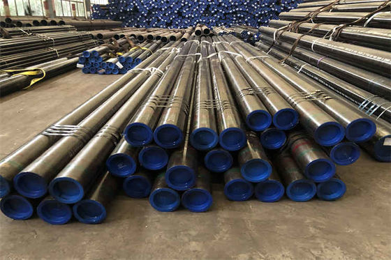 Tubo de acero sin costura ASTM A106/A53 con producción laminada en caliente