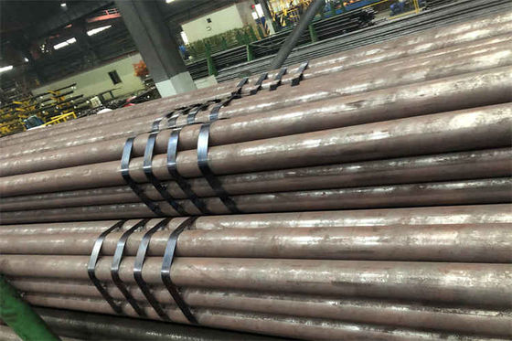 Tubo de acero sin costura ASTM A106 para el procesamiento de corte en el puerto de Tianjin