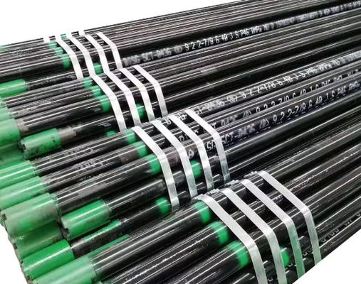 API 5CT J55 hilo de tubos de aceite y tubos de acero al carbono sin costura acoplados tubería de construcción