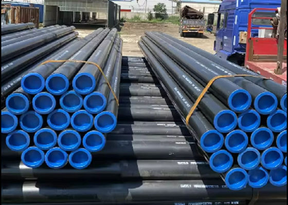 ISO 9001 Tubo ERW de acero al carbono para la industria del petróleo y el gas
