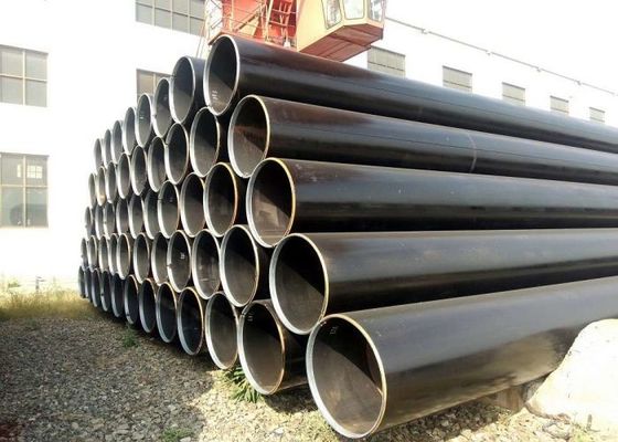 Tubo de acero sin costura negro resistente a la corrosión Estándar ASTM A53 para la construcción