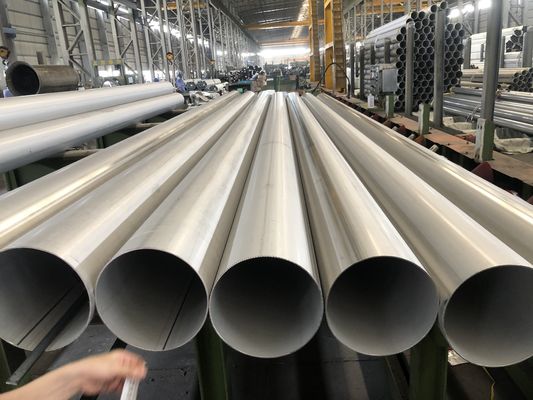 LSAW longitud del tubo de acero inoxidable 11,8m certificado ISO