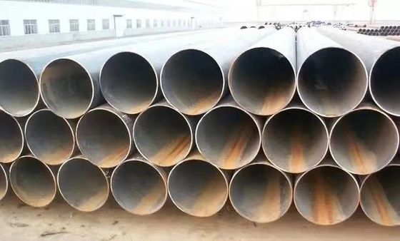 Tubo de acero soldado con arco longitudinalmente sumergido certificado Varias longitudes disponibles