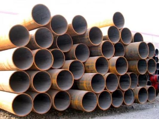 Tubo de acero soldado con arco longitudinalmente sumergido certificado Varias longitudes disponibles