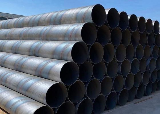 Pipa de acero SSAW de soldadura en espiral de 400 mm para aplicaciones estructurales