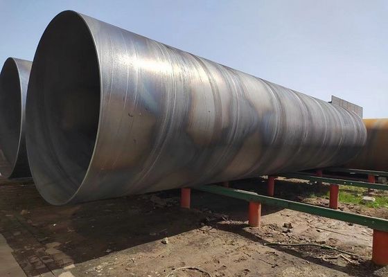 Pipa de acero SSAW de soldadura en espiral de 400 mm para aplicaciones estructurales