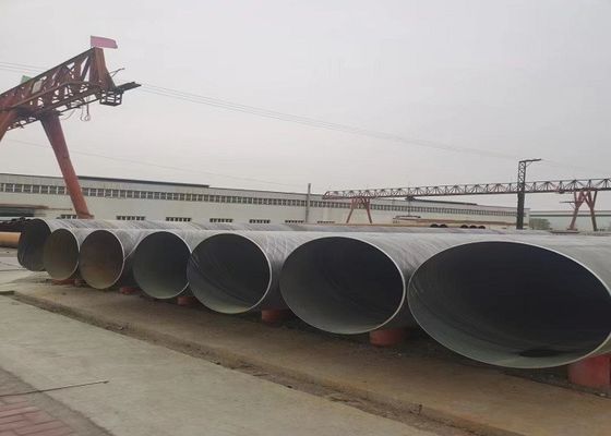 25.4mm Diámetro grande SSAW tubo de acero soldado en espiral para estructuras