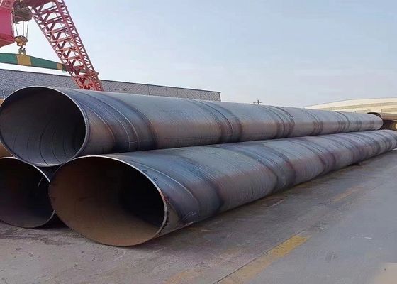 25.4mm Diámetro grande SSAW tubo de acero soldado en espiral para estructuras