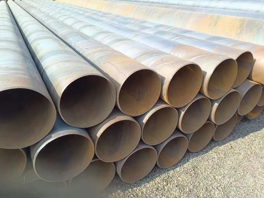 Tubo de acero SSAW fuerte y duradero para la construcción de edificios