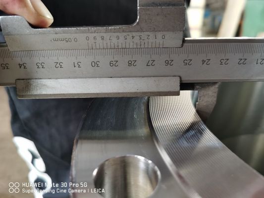 Flange ciego de acero industrial para el sector del petróleo y el gas resistente a la corrosión