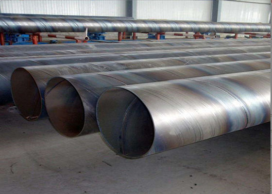 5mm-25.4mm Certificado de prueba de molino de pared SSAW tubo de acero para materiales de construcción
