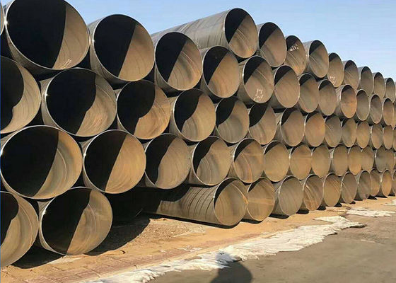 SSAW tuberías de acero soldadas con API 5L inspección estándar SGS y diámetro ancho