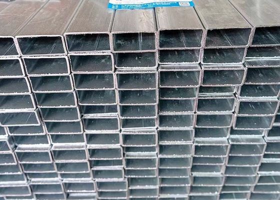 Secciones de acero galvanizado revestido certificado Tubos huecos de precisión en diversas dimensiones