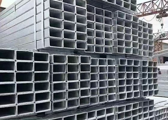 Secciones huecas de acero galvanizado ASTM JIS GB estándar 1-12m longitud 5-400mm diámetro interno perfiles huecos