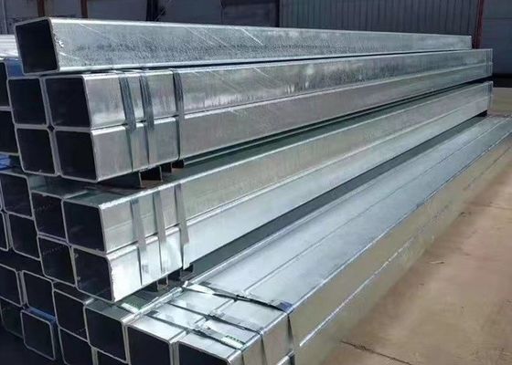 Secciones huecas de acero galvanizado ASTM JIS GB estándar 1-12m longitud 5-400mm diámetro interno perfiles huecos