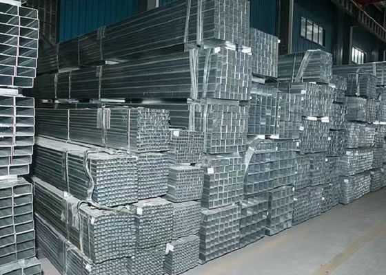 Secciones huecas de acero galvanizado para soporte estructural con certificación ISO