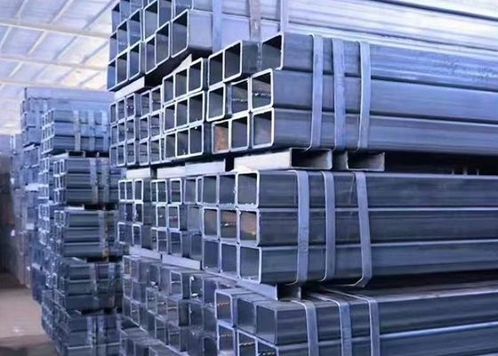 Secciones huecas de acero galvanizado para soporte estructural con certificación ISO