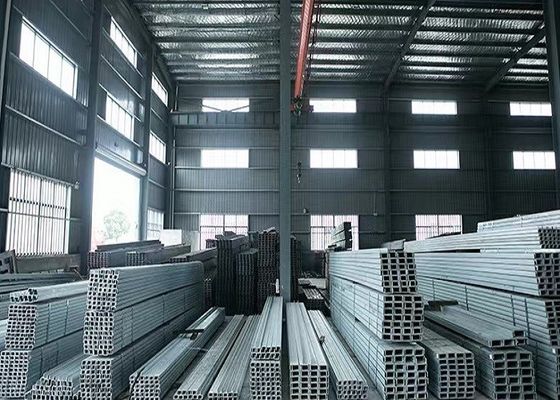 Acero sin costura certificado secciones huecas de acero galvanizado de carbono ASTM para diversas aplicaciones