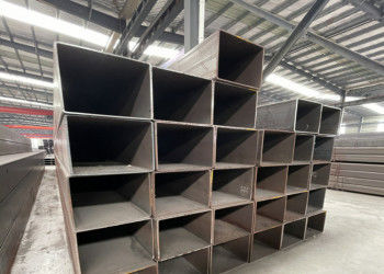 Sección de acero hueco sin costura certificada BV / sección de acero hueco estándar GB