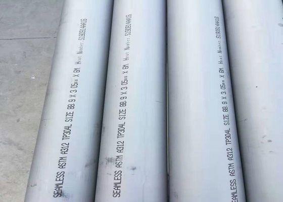 2B Tubo estructural acabado de acero inoxidable para resistencia a la temperatura