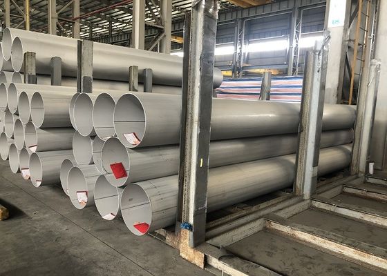 Tubos de acero inoxidable estándar ASTM A270 de 2 mm-550 mm de diámetro con acabado 2B pulido