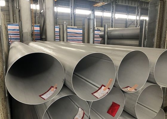 Tubos de acero inoxidable estándar ASTM A270 de 2 mm-550 mm de diámetro con acabado 2B pulido