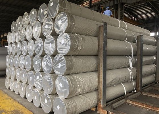 Servicio de procesamiento de soldadura Tubos de acero inoxidable de 2 mm 550 mm de diámetro con técnica de laminado en caliente