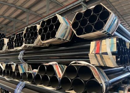 Servicio de perforación ASTM A/ASME SA 53 Grado A B Tubo de acero sin costura negro 0,2-100 mm de espesor