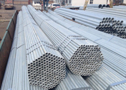 Tubos de acero galvanizados ASTM A106 DIN17175 con servicio de corte de longitud flexible