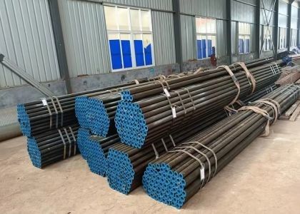 Tratamiento final del tubo del intercambiador de calor pintado de negro con certificación DIN