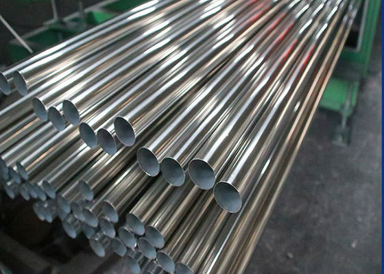 Tubo de acero inoxidable ASTM 304 Tolerancia del ±1% para la industria alimentaria o química