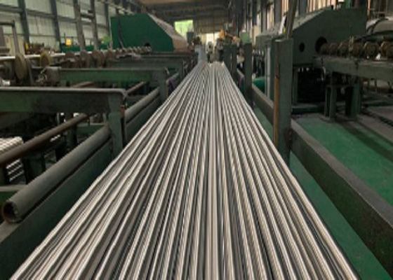 Tubo de acero inoxidable ASTM 304 Tolerancia del ±1% para la industria alimentaria o química