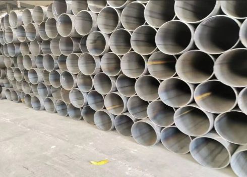 Tubo de acero galvanizado ERW de 12M de longitud con tapas utilizado en el transporte de petróleo / gas natural