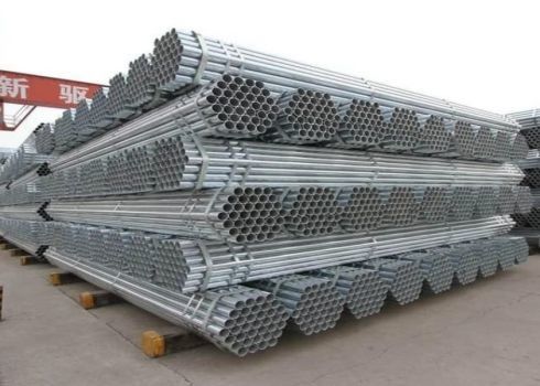 Pipe de estructura de acero galvanizado estándar DIN EN 10210 con tolerancia de espesor de /- 0,2%