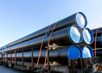 Tubos de acero LSAW revestidos con epoxi de alquitrán de carbón de uso pesado para la construcción