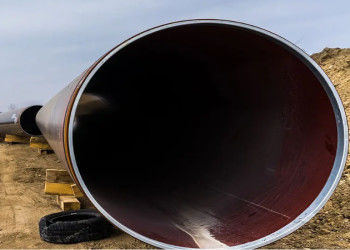 Tubo de acero redondo LSAW FBE 3PE 3PP para proyectos industriales de tuberías y estructuras