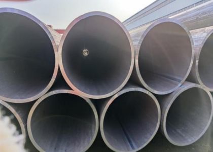Tubo de acero LSAW de gran diámetro ASTM Q235, Q235B, S275 Tubo de carbono redondo soldado