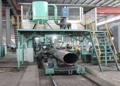 Tubo de acero LSAW de gran diámetro ASTM Q235, Q235B, S275 Tubo de carbono redondo soldado
