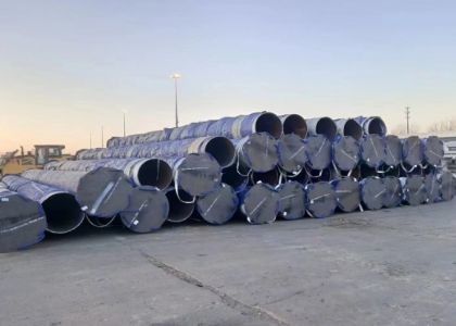 ±10% de tolerancia de tubería de acero LSAW para proyectos con inspección de corriente Eddy
