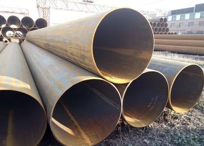 ASTM A252 Soldadura de tuberías largas de transmisión de aceite y gas LSAW tuberías de acero