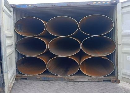 Tubo de acero ASTM A106 MS de baja emisión de carbono