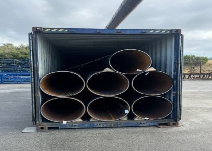 API 5L LSAW Tubo de acero 5mm-50mm Pared para la inspección de la estructura